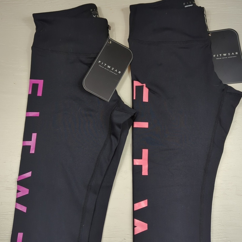 NWT Fitwear Yoga Pants Lot Of 2 XS US‎ 2